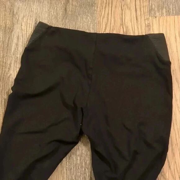 one 5 one elastic waist black trousers size M - Picture 3 of 3